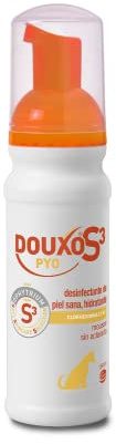 DOUXO S3 Pyo Mousse para Perros - Higiene - Desinfectante de piel sana - Hidratante - 150ml
