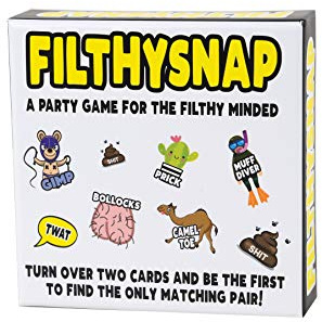 Filthy Snap – Funny Adult Novelty Card Game for Men & Women, Top Gag Gift for Christmas, Birthday, Mother’s Day, Father’s Day, Xmas, Party & Joke Present