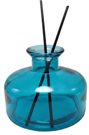 Bamboopack 200ml 6.7oz Refillable Glass Diffuser Bottles Diffuser Jars Essential Oil Aromatherapy Container for DIY Diffusers Home Fragrance Decor