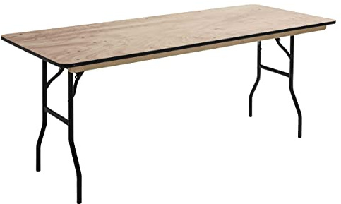 Oviala Table Pliante en Bois 200cm 10 Places