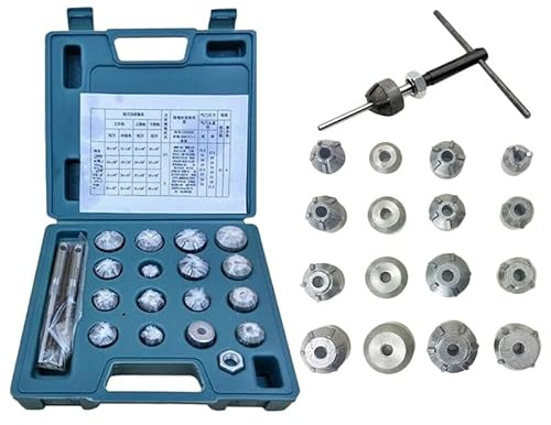 HUFFA Set di Strumenti for valvole a Coltello for la Riparazione del Motociclo dell'alesatore for sedi valvole