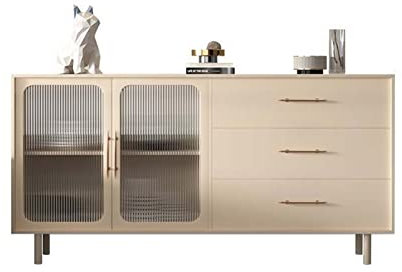 YSUEFIJO Aufbewahrungsschrank Balkon, Sideboard Wohnzimmer, Schrank Schmal Schubladen, Schubladenkommode Buro, Schrank Flur, Kommode Schlafzimmer GroB, für Schlafzimmer Wohnzimmer