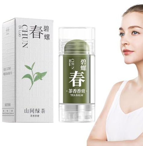 Profumo Solido Stick Donna | Profumo tascabile profumato al tè,Bastoncino di profumo solido a prova di sudore, a lunga tenuta, rinfrescante, leggero, regalo per aromaterapia da donna Idezek