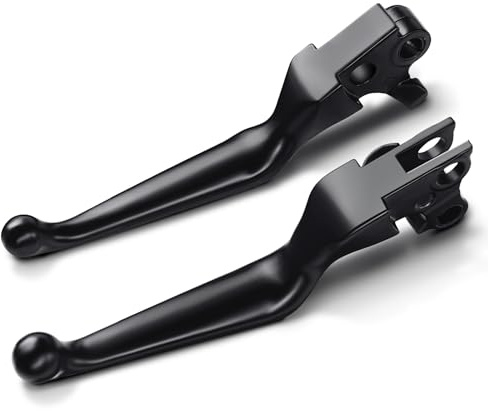 Amazicha Motorcycle Brake Clutch Lever Compatible with Harley '96-'03 XL, '96-'17 Dyna (Except '16-'17 FXDLS), '96-14 Softail and '96-'07 Touring Models (Matte Black)