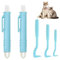 WUSJCOF Set de Pinzas Garrapatas para Perros, Gatos y Humanos - Quita Garrapatas y Pinzas Garrapatas para Niños y Mascotas, Antigarrapatas Seguro para Garrapatas de Todos los Tamaños