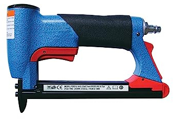 Agrafeuse Murale, 1/2 pouce pneumatique agrafeuse à Air cloueuse Fine agrafeuse outil for meubles bleu cloueuse outil 4-16mm bois pneumatique pneumatique puissance pour Tapisserie, Matériel de Fixatio