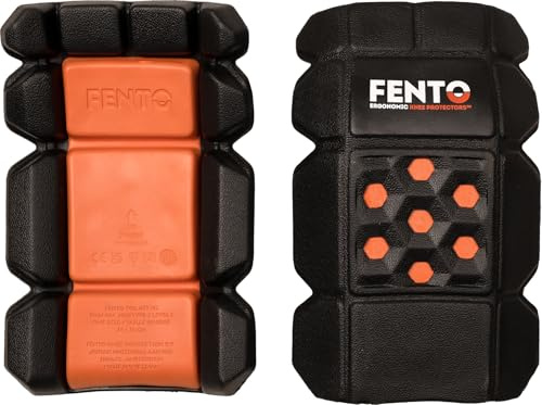 FENTO POCKET M2 | Ergonomisches Kniepolster für Arbeitshosen | Stoßdämpfend & Durchstichfest | Für Profis in Bau, Elektrik, Sanitär & Gartenbau