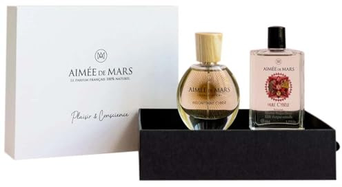 Aimée de Mars Coffret Cybèle Rituel d'Ancrage, Huile Soin et Parfum Naturel, Chakra Racine, 100% Naturel, Vegan, Fabriqué en France