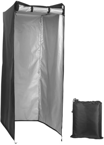 WEKADRIN Cubierta para Rejilla de Bandejas de Hornear de Tela Oxford Resistente y Plegable Protector de Estantes para Panadería y Uso Doméstico Diseño Moderno Negro