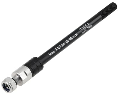 SG Store Eje Pasante para Remolque de Bicicleta de 12 Mm Longitud Ajustable (160-178 Mm) Compatible con Bicicletas de Montaña Y de Carretera.