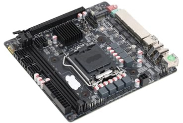 C246 Vpro NAS Carte mère 8SATA 4 LAN 2 * DDR4 Slot 3 * M.2 PCIE X16 Slot Prise en Charge 8/9th Core E-2100/2200 série LAN réveil(E-2124,None)