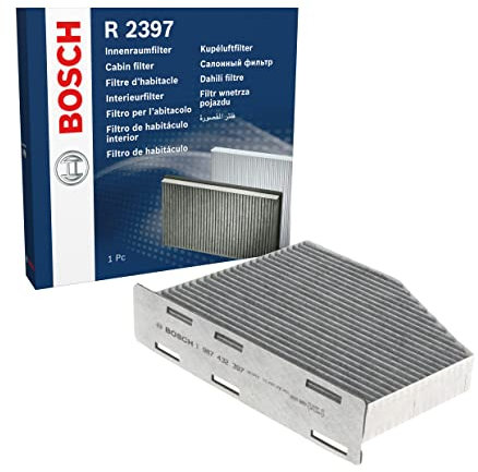 Bosch R2397 Activated Carbon Cabin Filter, Replacement Filter - Against Unpleasant Smells, Pollen and Dust for Cleaner Air Inside the Vehicle