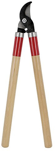 GREENGERS - Sécateurs et Ciseaux de Jardinage, Ébrancheurs Avec Lame à Coupe Franche - Manche en Bois 50cm - Pour Bois Vert, Sec ou Dur