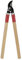 GREENGERS - Sécateurs et ciseaux de jardinage, Ébrancheurs de jardinage - Coupe branches avec lame à coupe franche manche bois 50cm - Coupe bois vert, sec ou dur - Longueur manche bois : 50cm