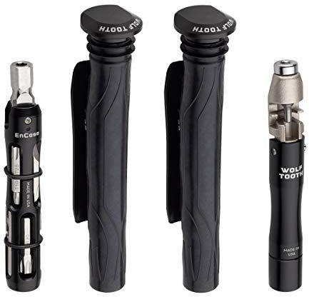 Wolf Tooth Kit di attrezzi per bici Nero, MULTITOOL, Plastica, Gomma, Unità centrale