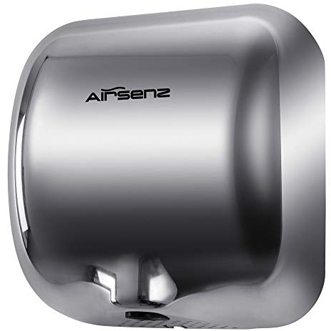 AIRSENZ i-Force Hand Dryer | Electric | Automatic | High Speed | Heavy Duty (Chrome)