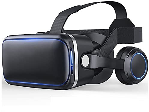 Auriculares VR Gafas 3d Gafas Realidad Virtual Sonido Estéreo 3D Auriculares Realidad Virtual Para Juegos Realidad Virtual Con Mando Distancia Compatible Todos Teléfonos Inteligentes ( Color : 6 )