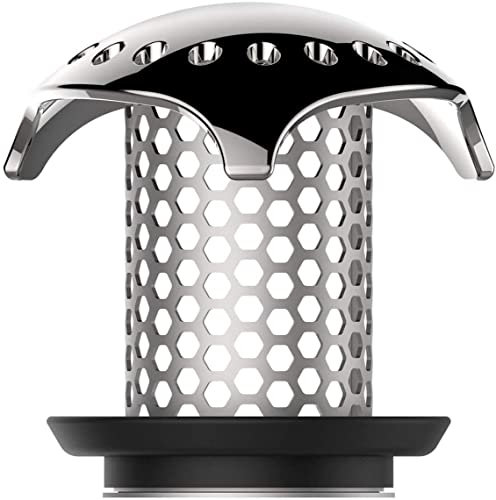 Uxoz Abflussschutz, Abflusssieb für Badewanne, Abflussabdeckung für Badezimmer, 304 Edelstahl Abfluss Catcher Anti-Rost, von 3.17 cm bis 5.08 cm (3.17 cm - 5.08 cm)
