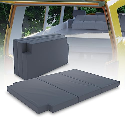 KingMatratzen® Auto Schlafauflage VW T4 T5 T6 Multivan 185x148x8cm