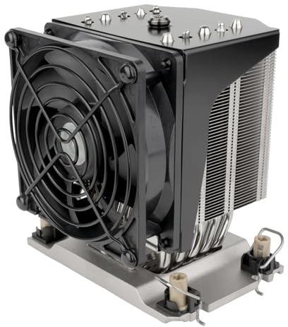 SilverStone Technology XE04-4677V - Raffreddatore CPU 4U per socket Intel LGA4677 SST-XE04-4677VB (nero + nero)