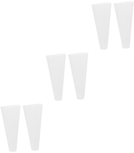 Kisangel 6stücke Wandblumentöpfe Kunststoff Wandhalter Für Pflanzen Hängende Blumentöpfe Für Drinnen Und Draußen Minimalistisches Design Für Balkon Und Garten