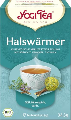 Yogi Tea® Halswärmer, Bio - Kräutertee 18 x 32,30 g