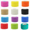 ZEPIQOR 12 Rouleaux bande cohesive, bandage autoadhésif, Bandage Autoadhésif, 2,5 cm x 4,5 m Bande Cohesive Bande Adhésive élastique Strapping pour Sport Main Bras Pied Articulation Doigt