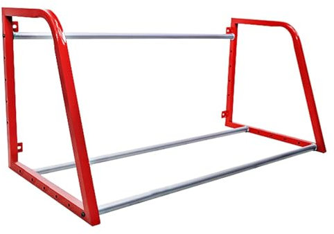 KUANGGE Reifenregal-Organizer zur Wandmontage für die Garage, verstellbare Aufbewahrung für mehrere Reifen, 50 x 23,6 x 23,6 Zoll, einfache Montage, zur Aufbewahrung von Rädern und Felgen
