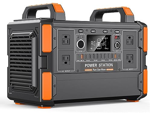IYUESQ Centrale électrique Portable 1000 W, Batterie 1048 Wh, générateur Solaire, Stockage d'énergie Mobile pour Camping-Car, unité d'alimentation de Secours à Monter soi-même