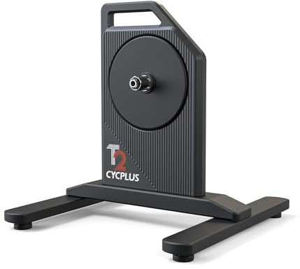 CYCPLUS T2H Cykeltränare – 2 200 W borstlös motor, 20 % stigningssimulering, Dual-Mode BLE/ANT+, Virtuell växling, trippel ljudisolering med dubbla fläktar