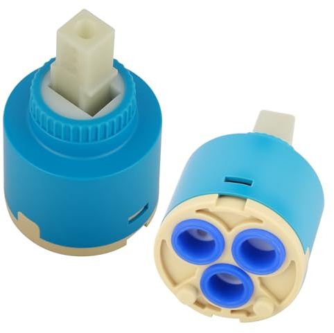 2 Stück Kartusche Wasserhahn 35 mm, Keramikkartusche Ersatzkartusche