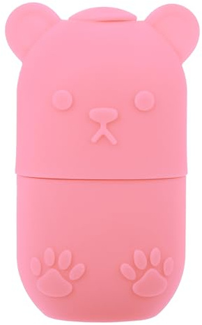 Anneome Facial Ice Mold Silicone Face Massager, Reusable Ice Holder for Home Use and Travel, Easy to Carry, Pain Relief, Skin Care Tool