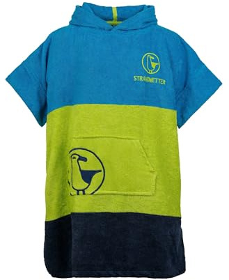 SCHIETWETTER Unisex Kinder Surfponcho kleine Robbe