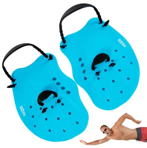Guanti da nuoto per bambini | Pagaie da nuoto palmate regolabili in silicone - Attrezzi da per bambini colorati per adulti per l'allenamento, ausili per il in piscina con fori di drenaggio