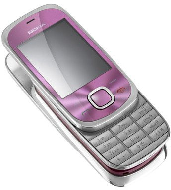 Nokia 7230 Rosa teléfono móvil en Vodafone PAYG
