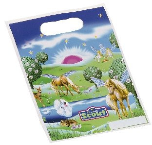 6 Partytüten Einhorn Scou t