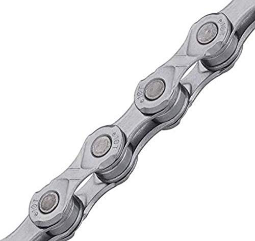 KMC X10E Turbo Fahrradkette, Silber, 116L