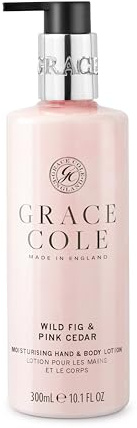 300ml Hand Lotion by Grace Cole - Wild Fig & Pink Cedar