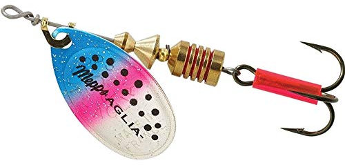 Mepps AGLIA Fluo Rainbow Argent 2/4.5 g
