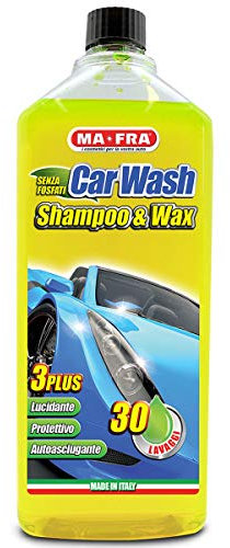 H.T. MAFRA Car Wash Shampoo Cera autosgrassante lucidante protettivo Auto Moto MA-FRA