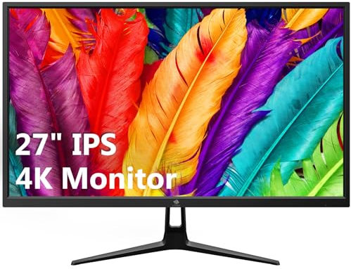 Z-Edge 27 Inch 4K Monitor UHD 3840x2160 IPS Panel 60Hz, LED Monitor, 300 cd/m², FreeSync, Flicker-Free, HDMI DisplayPort, Built-in Speakers