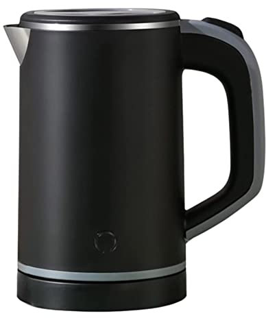 Moageme Bouilloire électrique 800 ML Bouilloire électrique en Acier Inoxydable 600W avec Protection rapicontre l'ébullition et l'ébullition à Sec, Conception à Double Couche, Voyage