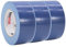 WELSTIK Nastro adesivo professionale in tessuto impermeabile, 3 pezzi, 48 mm x 27 m, nastro adesivo colorato per riparazioni, fai da te, artigianato, uso interno ed esterno, blu