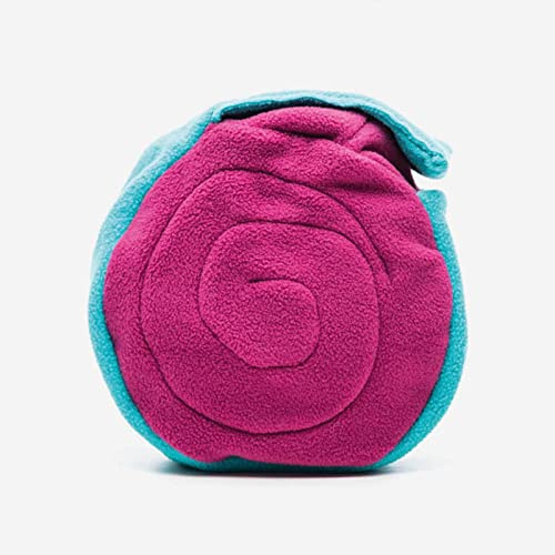 KNAUDER'S Best - Beschäftigung für Hunde auf 30x20cm - BUNT - interaktives Hundespielzeug für Suchspaß auf Mehreren Seiten - Hundespielzeug aus 100% Polyester - weiches Hundezubehör Made in Germany