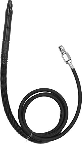 EVTSCan 1/4 Zoll Mikro-Luft-Stabschleifer-Set, Mit Luftschlauch-Set, 55.000 U/min, Hohe Geschwindigkeit, Pneumatischer Hand-Stabschleifer Zum Schleifen, Polieren, Für Metallbearbeitung, Schmuckherstel