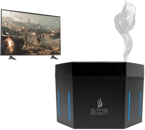 Automatically Releases Scents for Every Game & Movie Like Forests, Storm & Many More | 4D Immersive Gaming Device Compatible with All Platforms