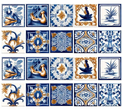 PRETYZOOM Easy And Stick Tiles 20 Stück Pvc-wandaufkleber Fliesenaufkleber Für Küche Und Badezimmer