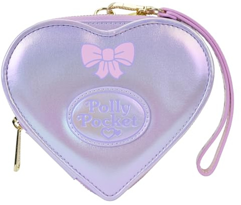 Loungefly Polly kompakt lekset figurblixtlås runt plånbok, flerfärgad, en storlek, plånbok med dragkedja runt, flerfärgad, En storlek, Plånbok med dragkedja runt