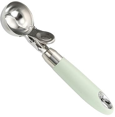 Acouto Helada Socadora Suave de Acero Stainl Holte de Acero Multifunción Molteo de Cupcake para Cocina C Bar Bar de Helado o Masa de Porción para Hornear Esta Cucharada Es