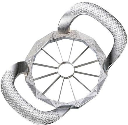 Tagliafrutta E Affettatrice | Tagliapere In Acciaio Inox - Accessorio da Cucina Multiuso, Divisore per Patate e Rimozione Nucleo per Casa Albergo Viaggio Campeggio